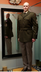Army Green Service Uniform