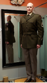 Army Green Service Uniform